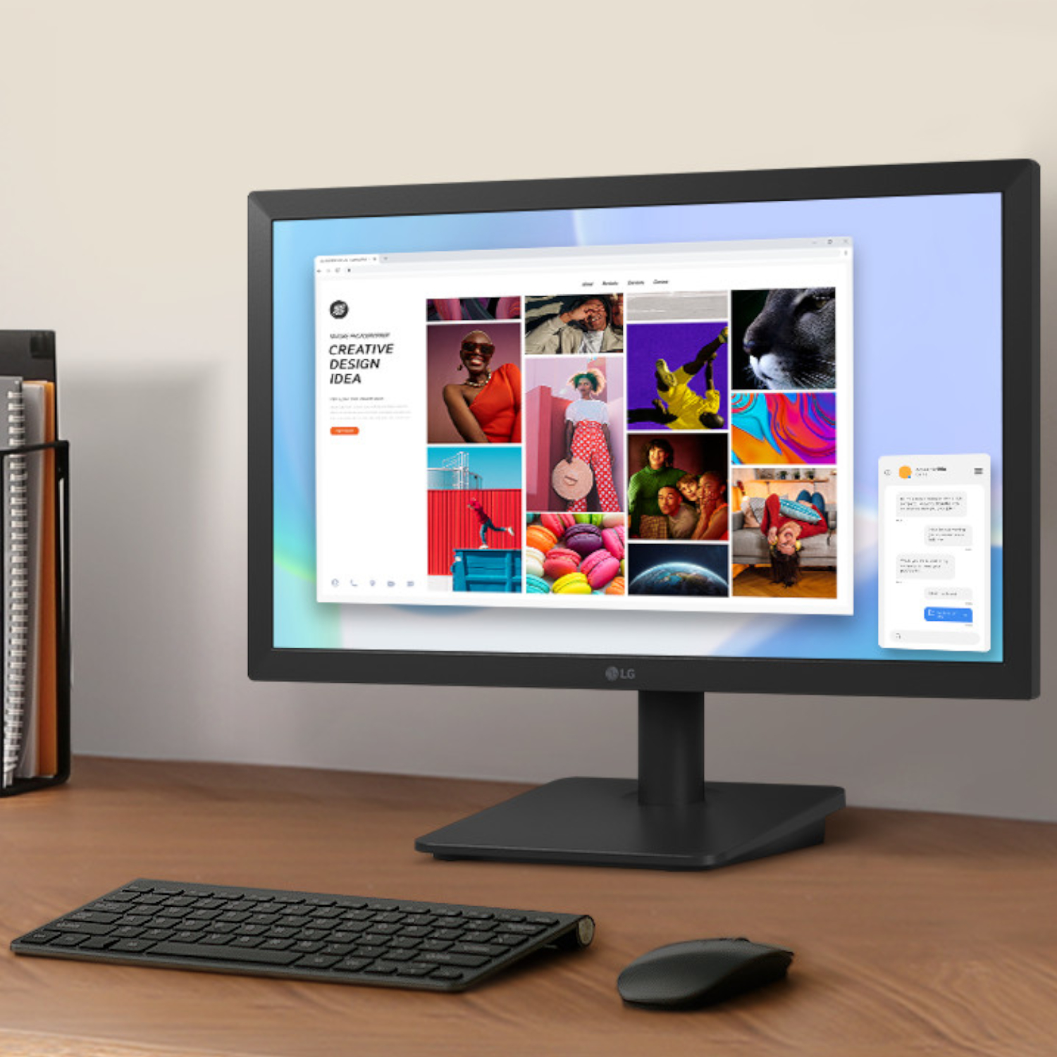 LG Essential 20″ WSXGA TN Monitor 75Hz
