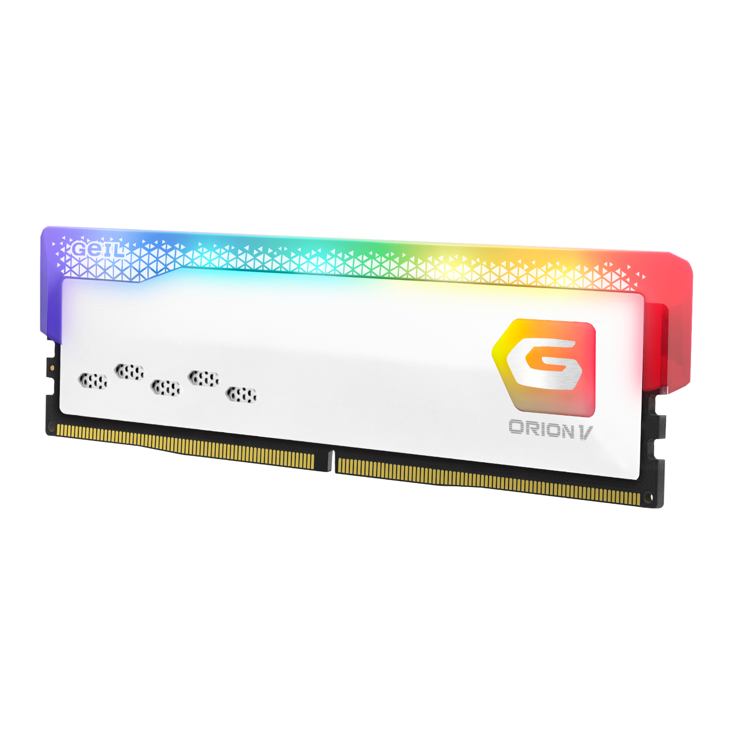 Geil Orion V RGB 16GB 6000MHz DDR5 Desktop Gaming Memory – White