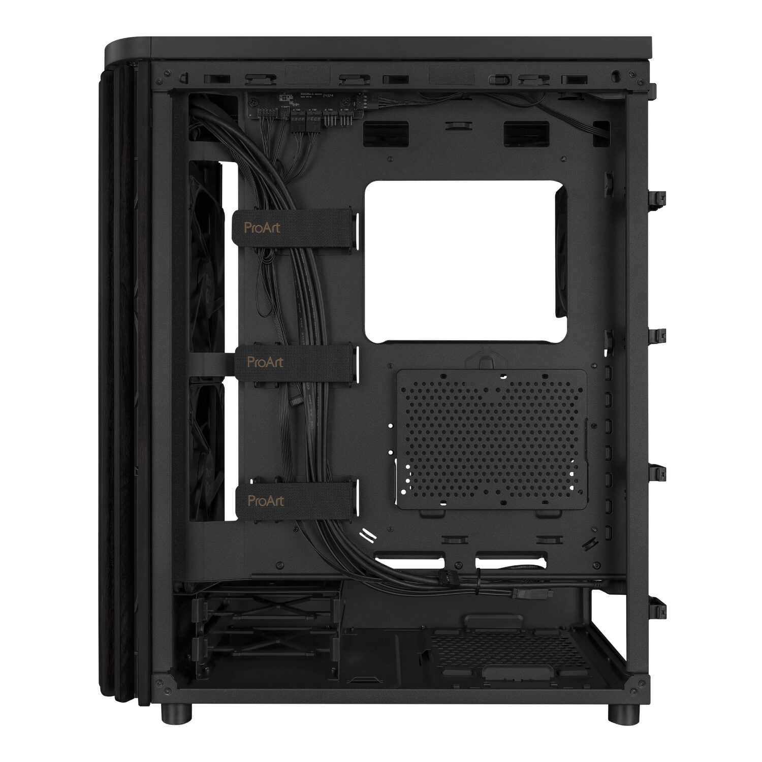 ASUS ProArt PA401 Wood Edition ATX Chassis – Black