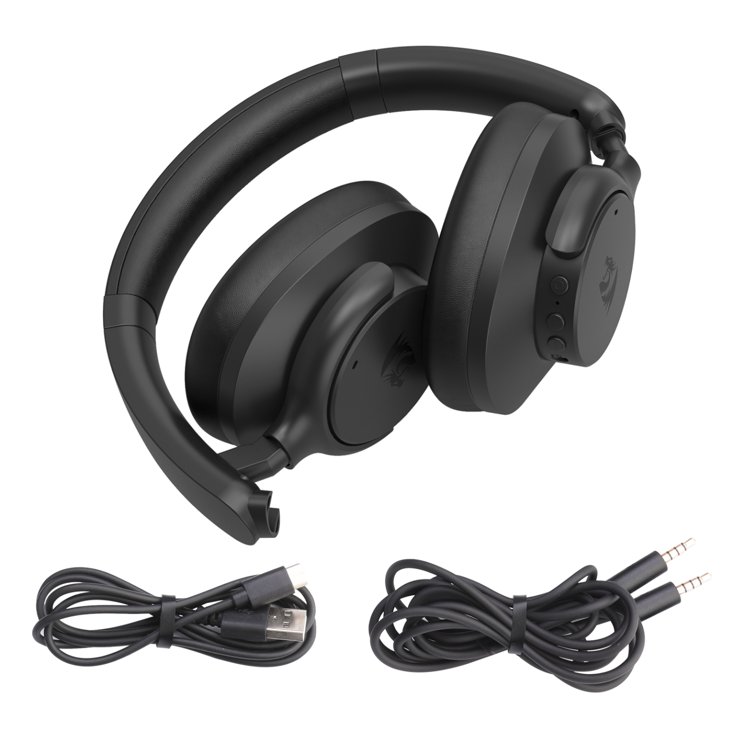 Redragon H610 VIBECORE ANC Bluetooth Wireless Over-ear Headphones – Black