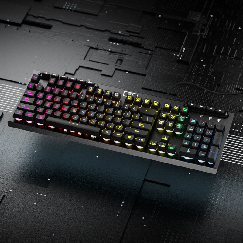 REDRAGON ADITYA Membrane Keyboard – Black
