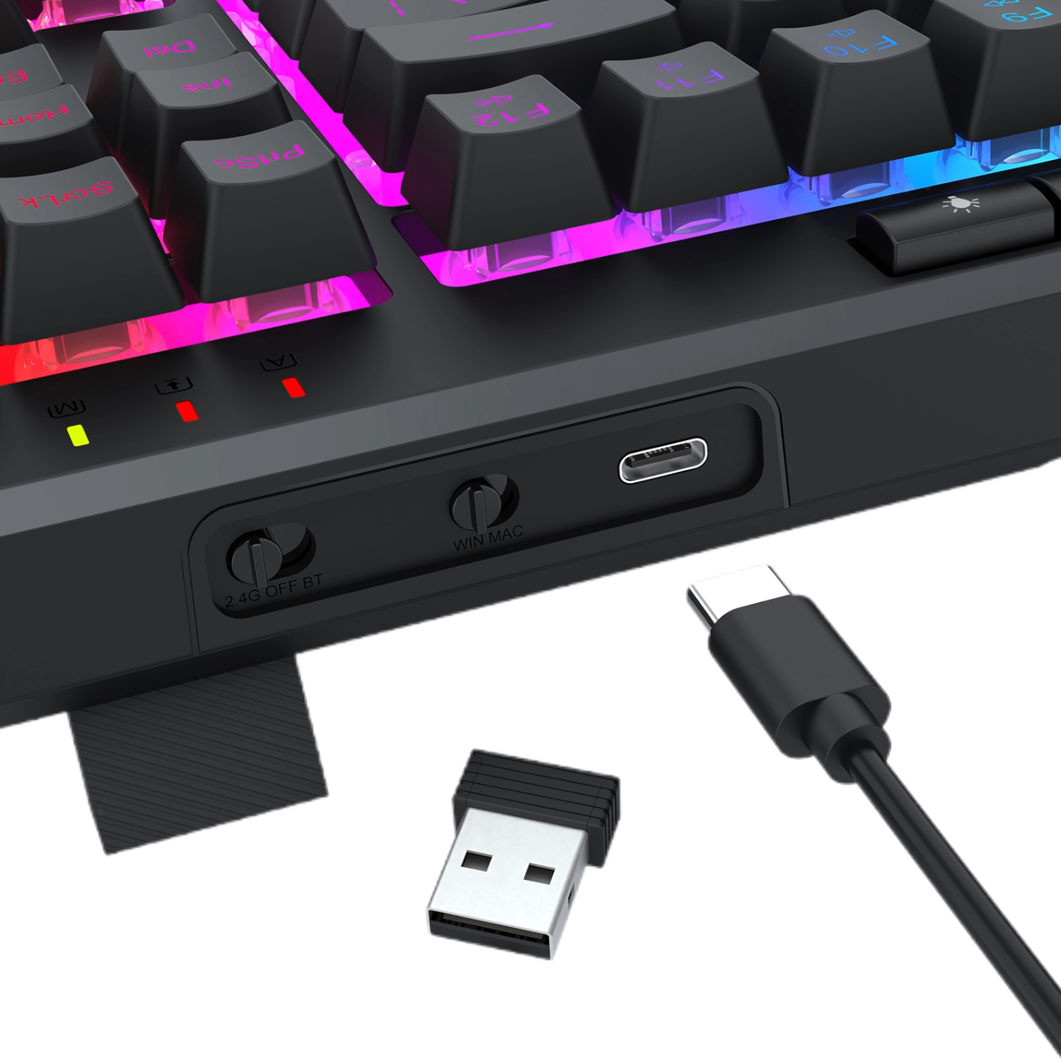 Redragon SHIVA PRO Wireless keyboard – Black