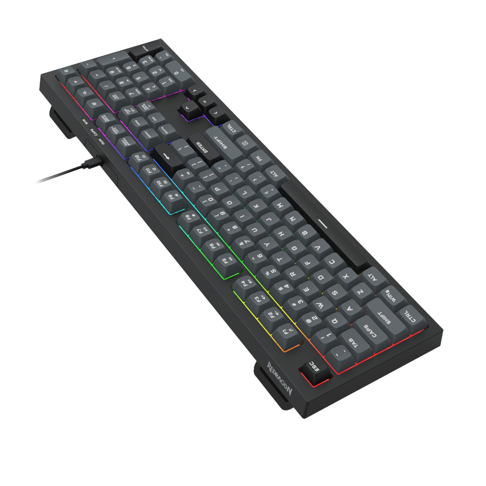 REDRAGON CRUX Membrane Gaming Keyboard – Black