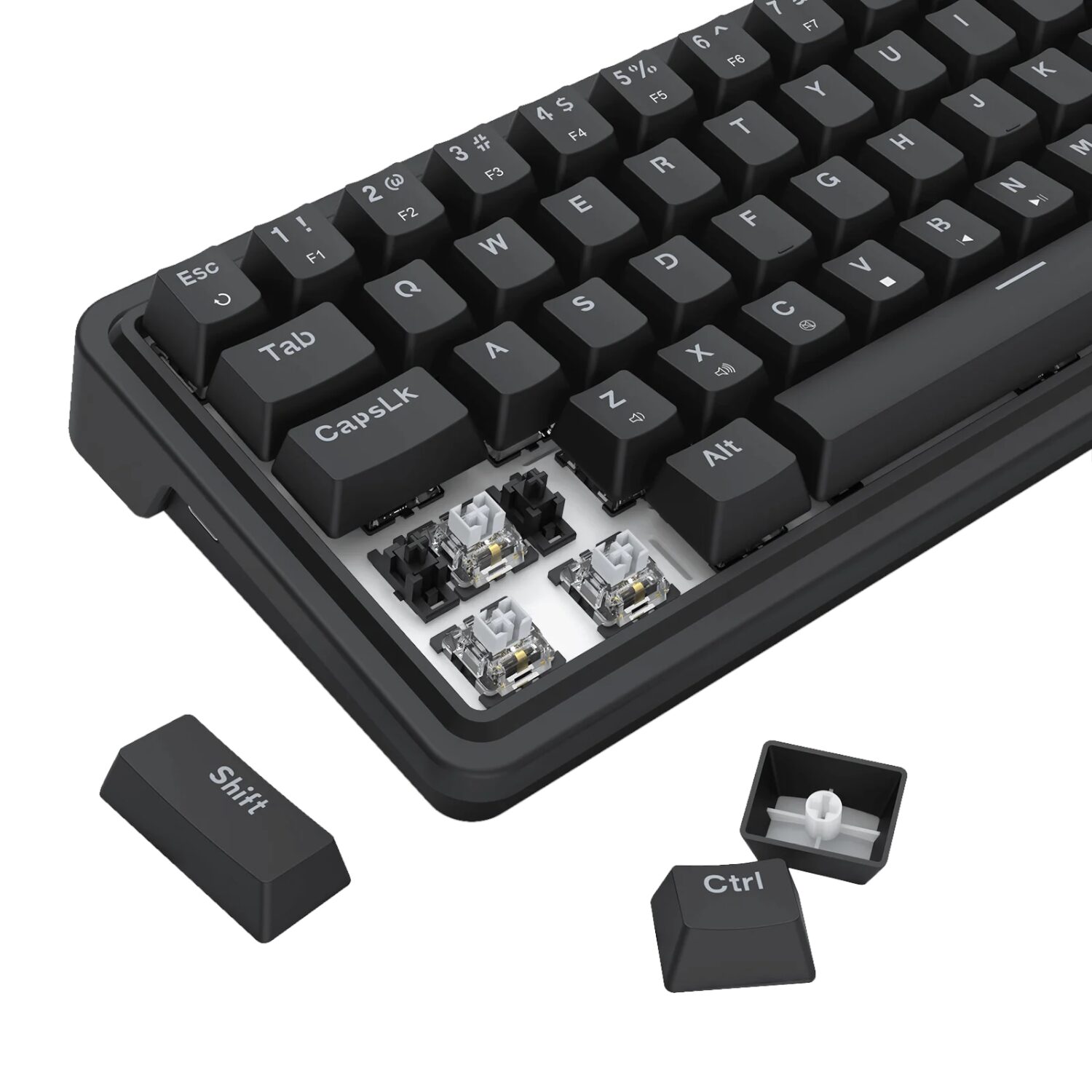Redragon NOVA K709 65% Wired Gasket RGB Gaming Keyboard – Black