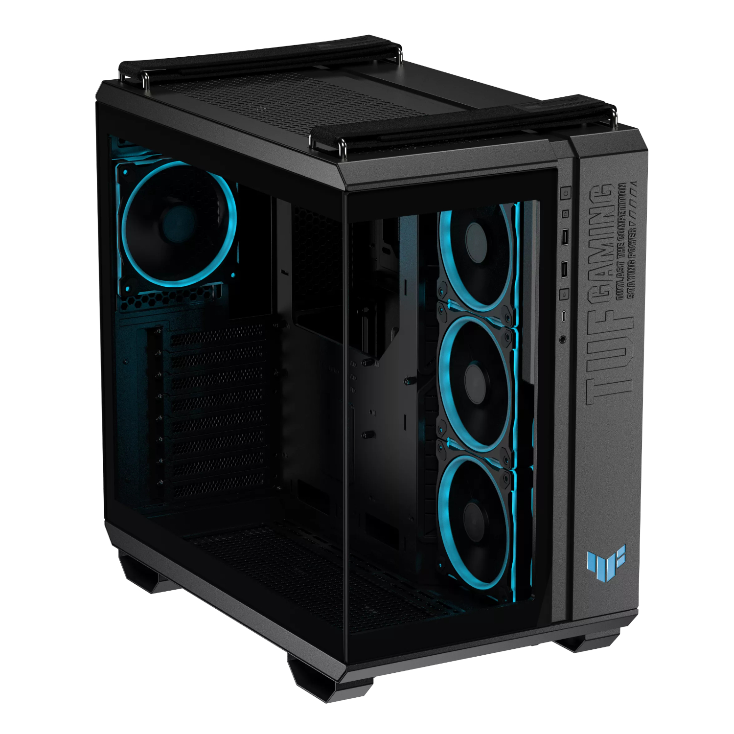Asus TUF Gaming GT502 Horizon ARGB Mid Tower Chassis – Black