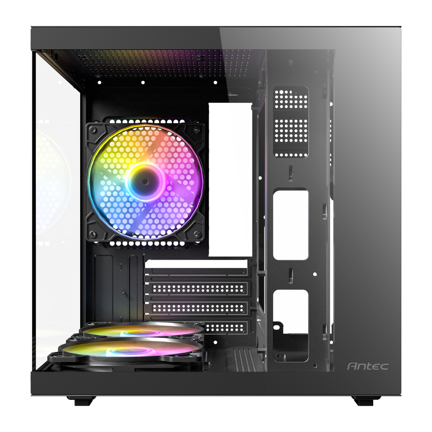 Antec VCX10M RGB Micro-ATX | ITX Mini -Tower Gaming Chassis – Black