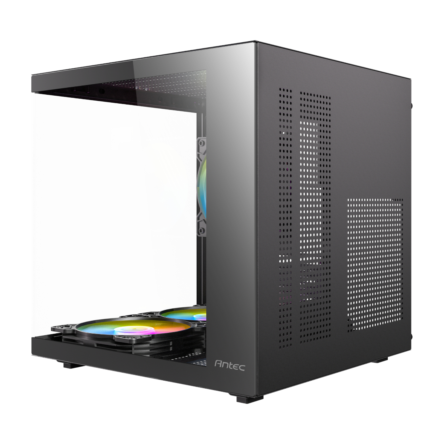 Antec VCX10M RGB Micro-ATX | ITX Mini -Tower Gaming Chassis – Black