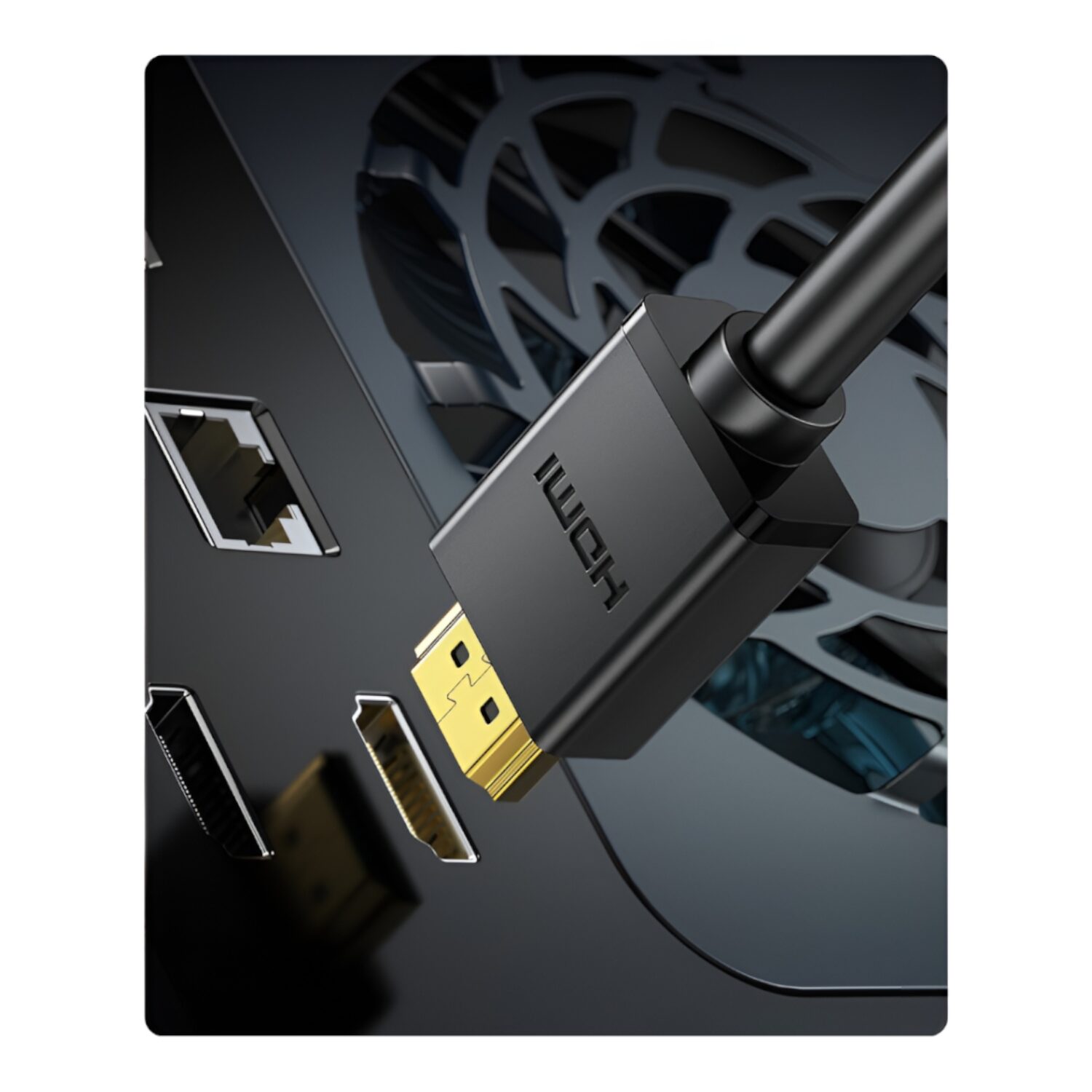 UGREEN HD104-10110 HDMI 4K Cable Male to Male Black 10m – Black